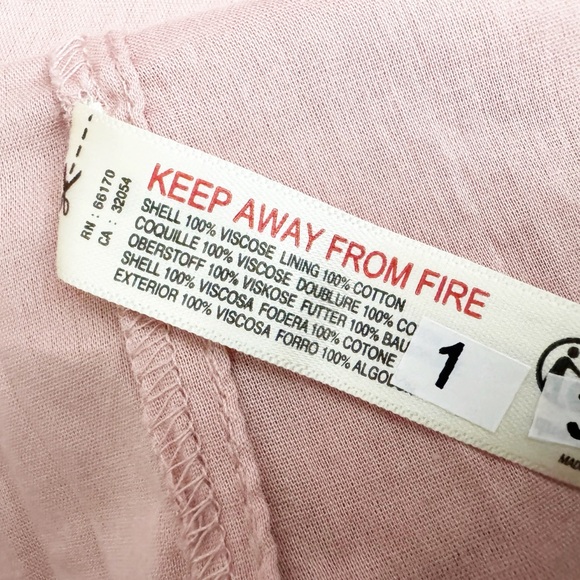 NWT Free People Magdalia Maxi Dress Pale Mauve Pink - Picture 6 of 7